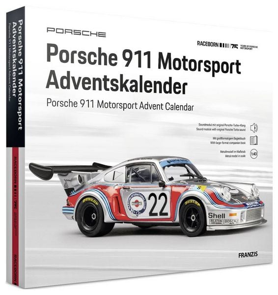 Produktbild: FRANZIS 67275 - Porsche 911 Turbo Motorsport Adventskalender 1:43