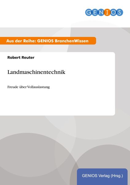 Produktbild: Landmaschinentechnik