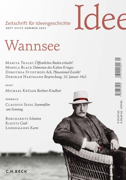 Produktbild: Zeitschrift f&uuml;r Ideengeschichte Heft XVII/2 Sommer 2023