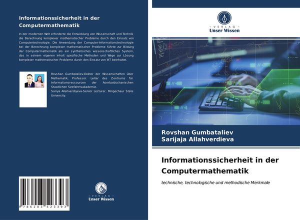 Produktbild: Informationssicherheit in der Computermathematik