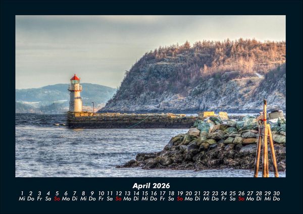 Produktbild: Sehnsucht nach Meer 2026 Fotokalender DIN A4