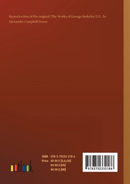 Produktbild: The Works of George Berkeley D.D.