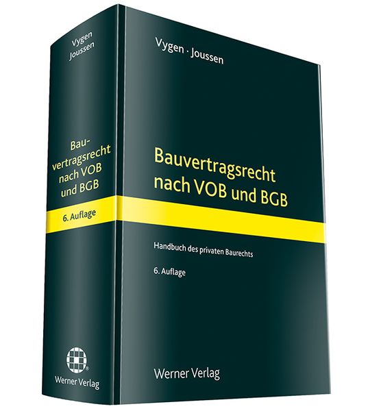 Produktbild: Bauvertragsrecht nach VOB und BGB