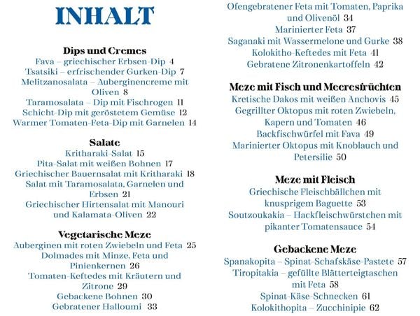Produktbild: Griechische Meze