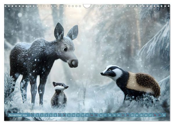 Produktbild: Emil und die Wunder der Natur (Wandkalender 2026 DIN A3 quer), CALVENDO Monatskalender