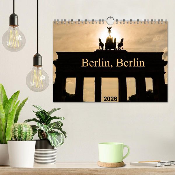 Produktbild: Berlin, Berlin 2026 (Wandkalender 2026 DIN A4 quer), CALVENDO Monatskalender