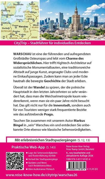 Produktbild: Reise Know-How CityTrip Warschau