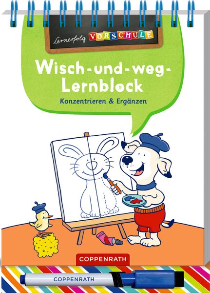 Wisch-und-weg-Lernblock, Gebundene Ausgabe von Birgitt Carstens, Coppenrath, 9783649638360