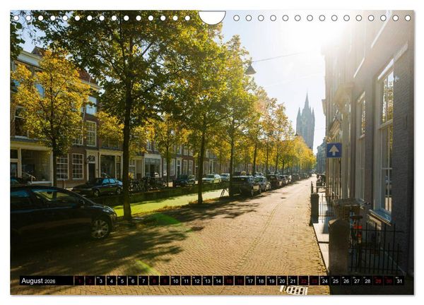 Produktbild: Zauberhaftes Delft - Perle der Niederlande (Wandkalender 2026 DIN A4 quer), CALVENDO Monatskalender