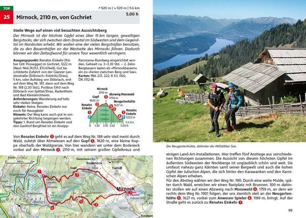 Produktbild: ROTHER Wanderf&uuml;hrer Nockberge