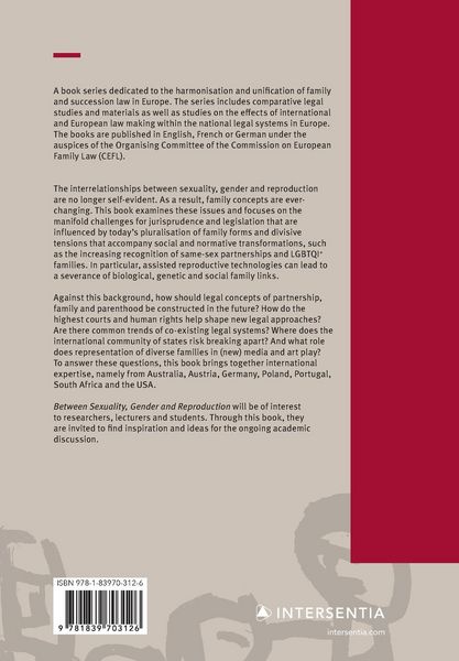 Produktbild: Between Sexuality, Gender and Reproduction