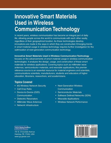 Produktbild: Innovative Smart Materials Used in Wireless Communication Technology