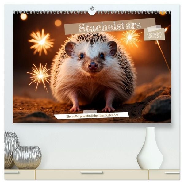 Produktbild: Stachelstars (hochwertiger Premium Wandkalender 2027 DIN A2 quer), Kunstdruck in Hochglanz