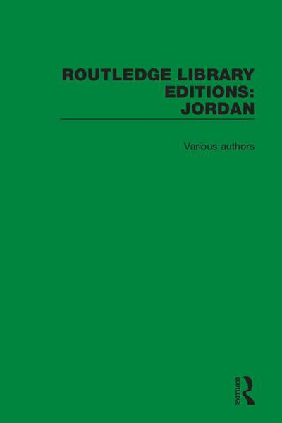 Produktbild: Routledge Library Editions: Jordan