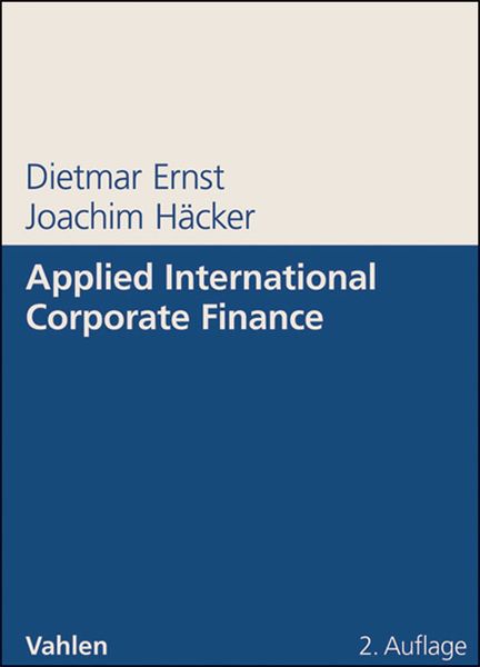 Produktbild: Applied International Corporate Finance
