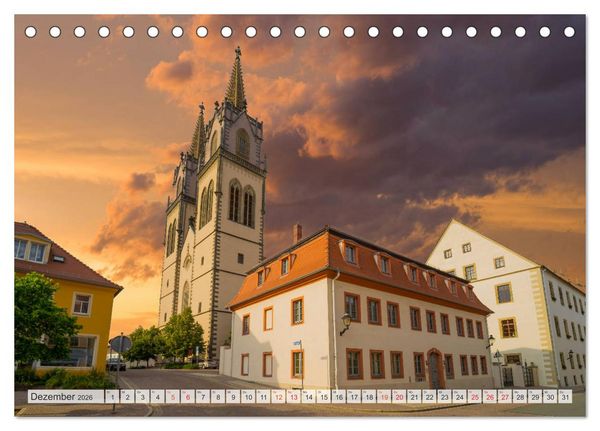 Produktbild: Oschatz Impressionen (Tischkalender 2026 DIN A5 quer), CALVENDO Monatskalender