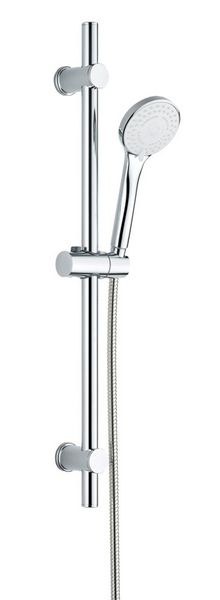 Produktbild: Brauseset Mod. Uno, chrom, Edelstahl, 70 cm L&auml;nge, f&uuml;r Durchlauferhitzer geeignet