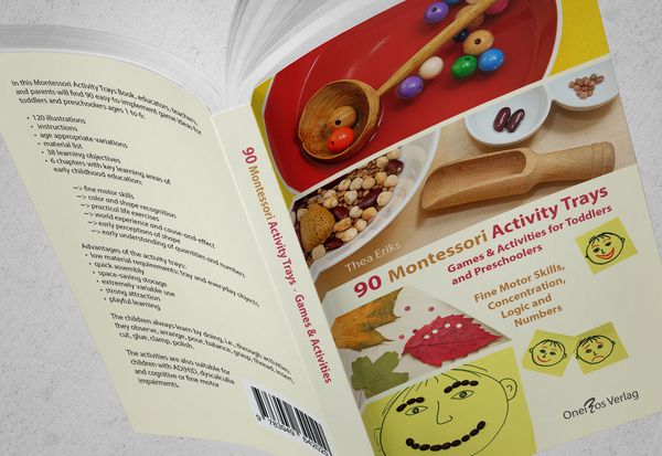 Produktbild: 90 Montessori Activity Trays. Fine Motor Skills, Concentration, Logic and Numbers