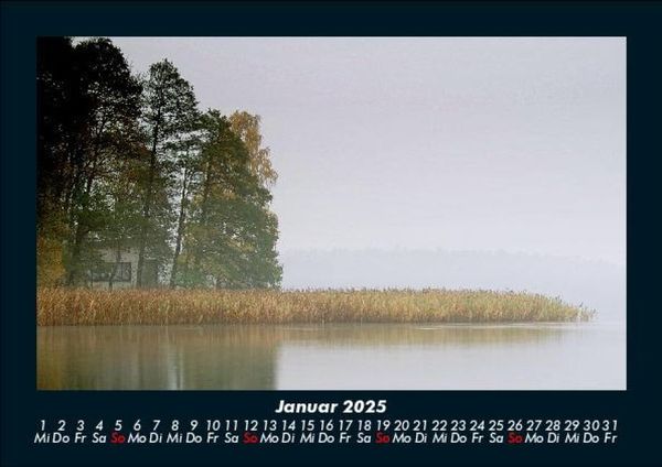 Produktbild: Die Seen der Erde 2025 Fotokalender DIN A5