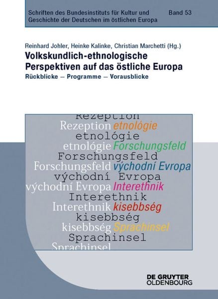 Produktbild: Volkskundlich-ethnologische Perspektiven auf das &ouml;stliche Europa
