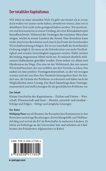 Produktbild: Der totalit&auml;re Kapitalismus