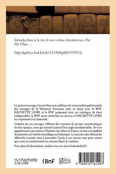 Produktbild: Introduction &agrave; la vie et aux vertus chrestiennes.