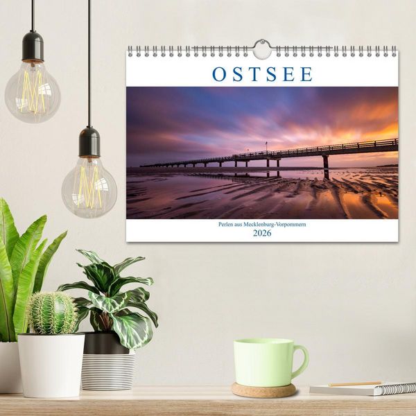 Produktbild: Ostsee - Perlen aus Mecklenburg-Vorpommern (Wandkalender 2026 DIN A4 quer), CALVENDO Monatskalender