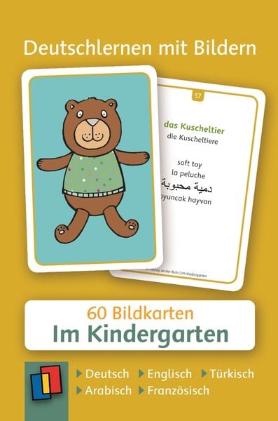 Produktbild: Im Kindergarten - 60 Bildkarten