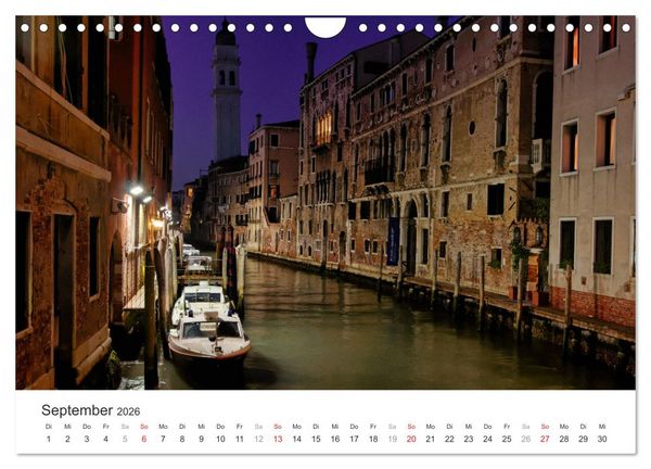 Produktbild: Das stille Venedig (Wandkalender 2026 DIN A4 quer), CALVENDO Monatskalender