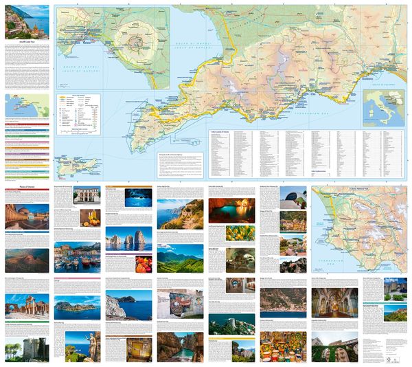 Produktbild: Amalfi Coast Touring Map