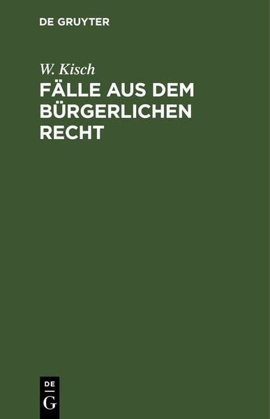 Produktbild: F&auml;lle aus dem b&uuml;rgerlichen Recht