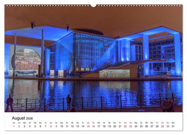 Produktbild: Das Regierungsviertel in Berlin (Wandkalender 2026 DIN A2 quer), CALVENDO Monatskalender