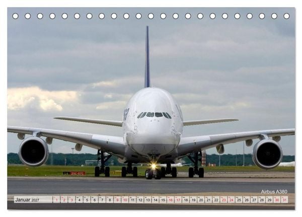 Produktbild: Airliners - Face to Face (Tischkalender 2027 DIN A5 quer), CALVENDO Monatskalender