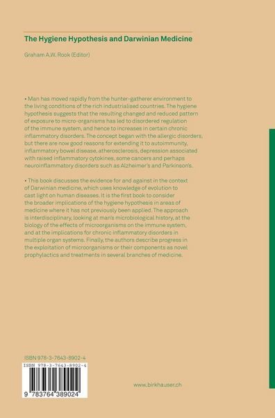 Produktbild: The Hygiene Hypothesis and Darwinian Medicine