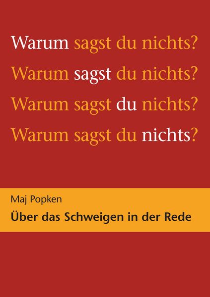 Produktbild: Warum sagst du nichts?