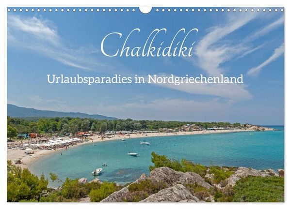 Produktbild: Chalkidiki - Urlaubsparadies in Nordgriechenland (Wandkalender 2026 DIN A3 quer), CALVENDO Monatskalender
