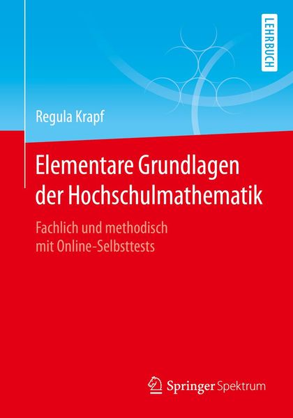 Produktbild: Elementare Grundlagen der Hochschulmathematik