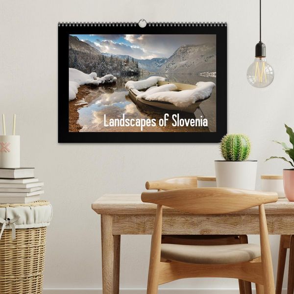 Produktbild: Landscapes of Slovenia (Wall Calendar 2026 DIN A3 landscape), CALVENDO 12 Month Wall Calendar