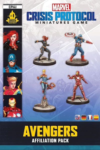 Produktbild: Marvel Crisis Protocol - Avengers (Avengers) /EN/ES/FR