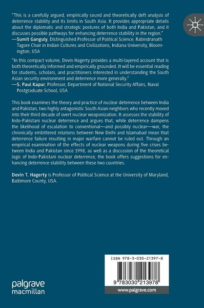 Produktbild: Nuclear Weapons and Deterrence Stability in South Asia
