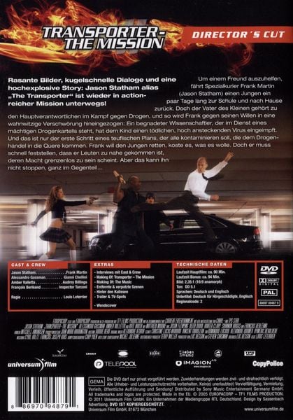 Produktbild: Transporter - The Mission [DC]