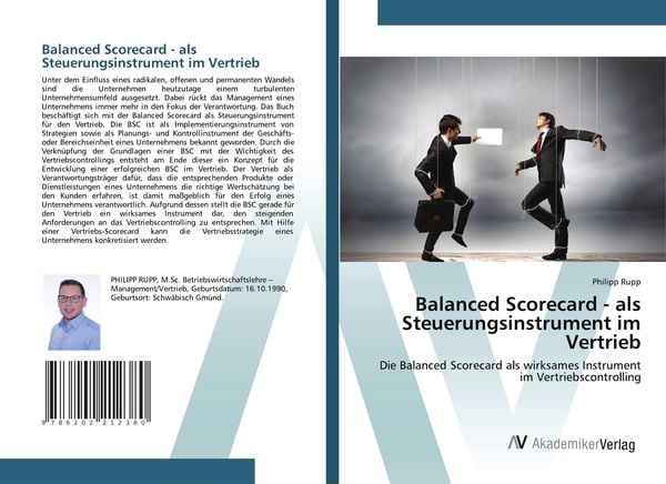 Produktbild: Balanced Scorecard - als Steuerungsinstrument im Vertrieb