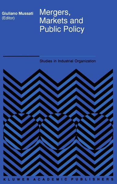 Produktbild: Mergers, Markets and Public Policy