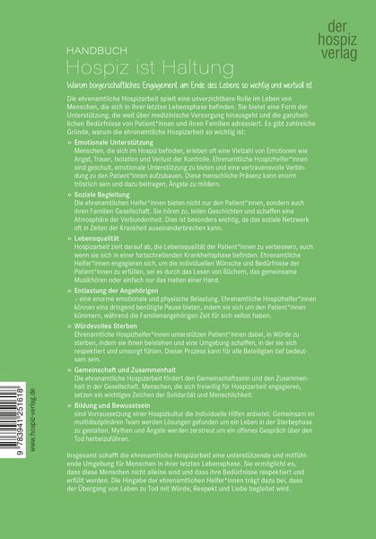 Produktbild: Handbuch Hospiz ist Haltung