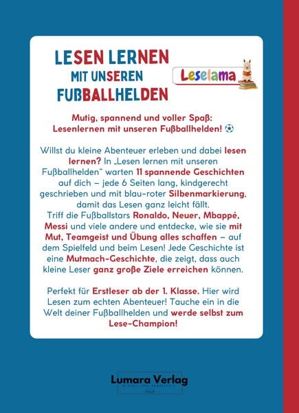 Produktbild: Erstlesebuch f&uuml;r Erstleser Jungen in der 1. Klasse
