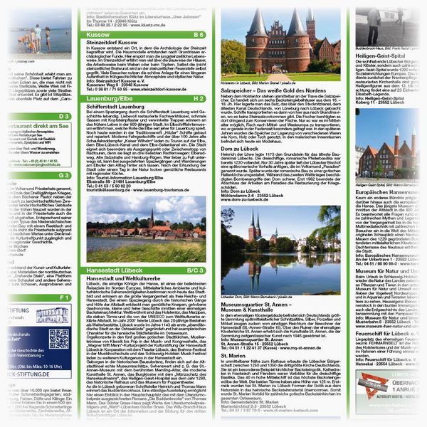 Produktbild: L&uuml;beck - Herzogtum Lauenburg, Bad Oldesloe - Ratzeburg - Lauenburg/Elbe 1:100 000