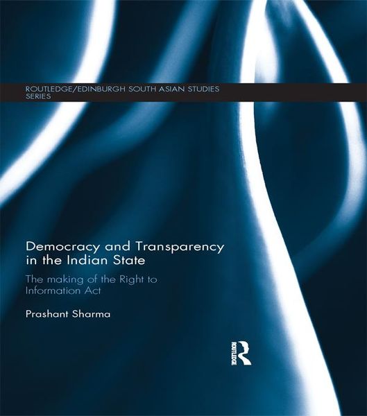 Produktbild: Democracy and Transparency in the Indian State