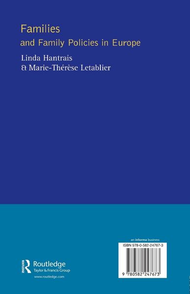 Produktbild: Families and Family Policies in Europe