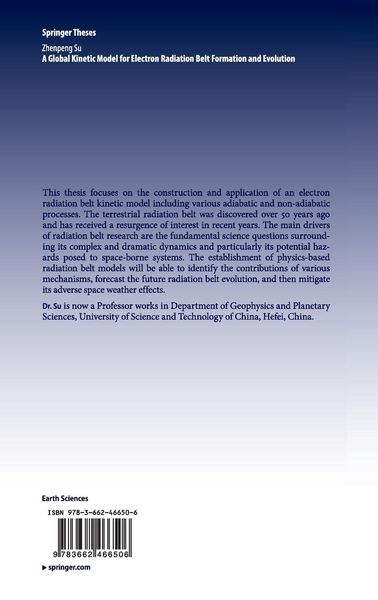 Produktbild: A Global Kinetic Model for Electron Radiation Belt Formation and Evolution