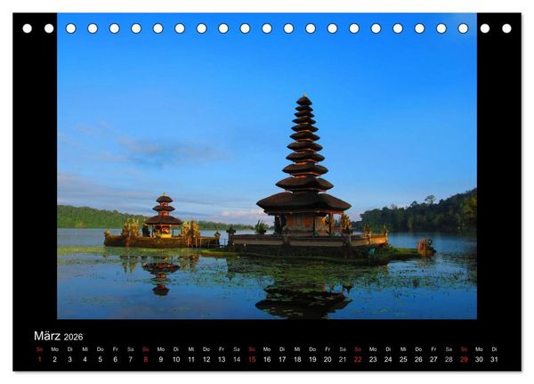 Produktbild: Bali (Tischkalender 2026 DIN A5 quer), CALVENDO Monatskalender